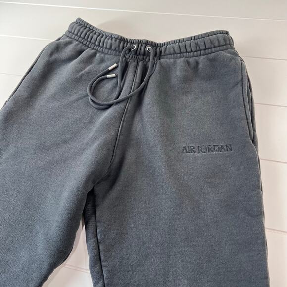 Air Jordan Wordmark Jogger Sweatpants Black Men's size small - Picture 6 of 12